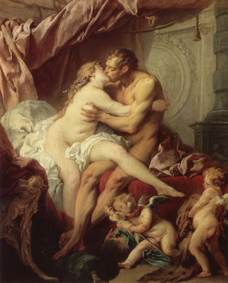 Francois Boucher Hercules and Omphale